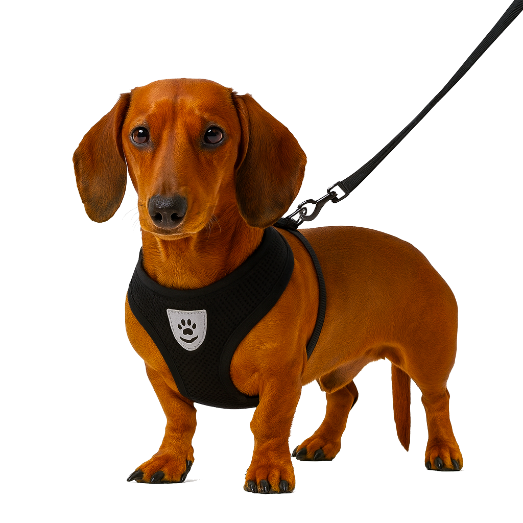 Harnais Petit Chien – Réfléchissant avec Laisse
