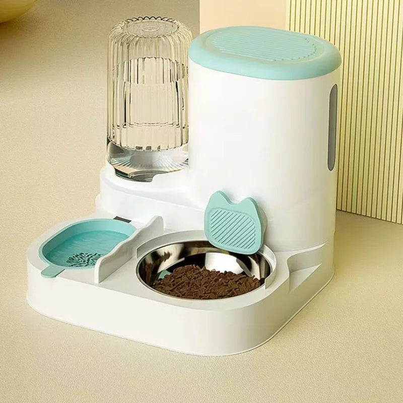 Gamelle Anti-Glouton pour Chat – Mangeoire Carrée & Durable