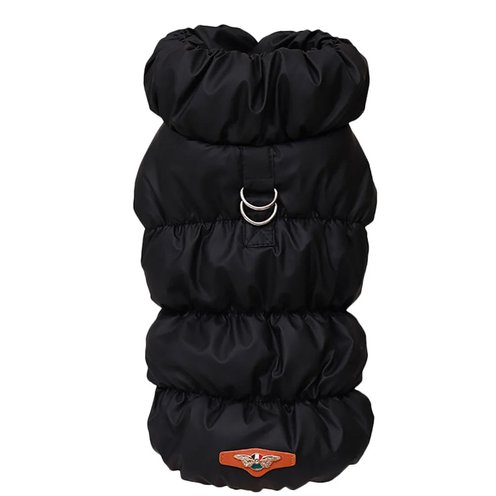 Manteau Hiver Chien Petit & Moyen – Chaud, Doux & Coupe-Vent
